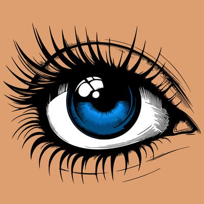 realistic eye