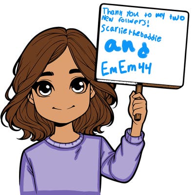 realistic girl holding up a sign