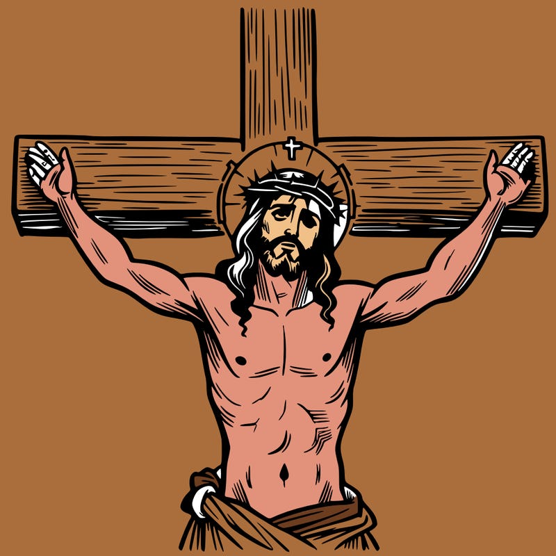 jesus on the cross