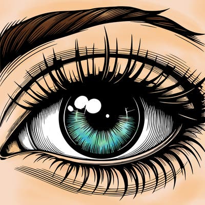 realistic eye