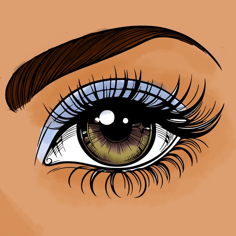 a beautiful eye