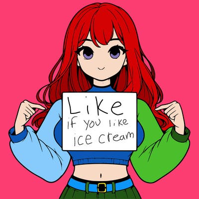 girl holding a blank sign in a long sleeve crop top