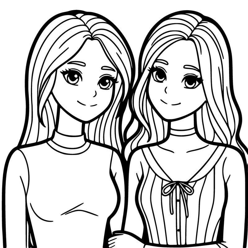 two bff grils