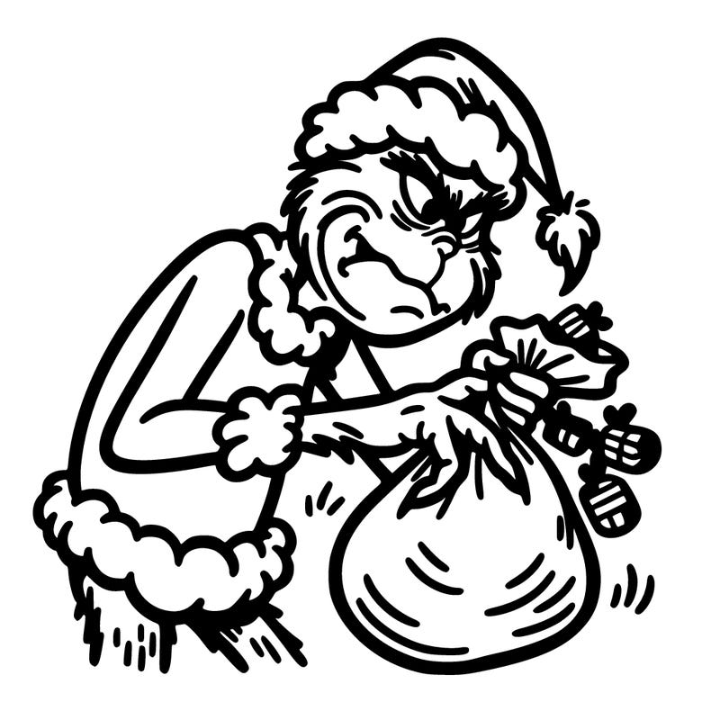 grinch stealing christmas