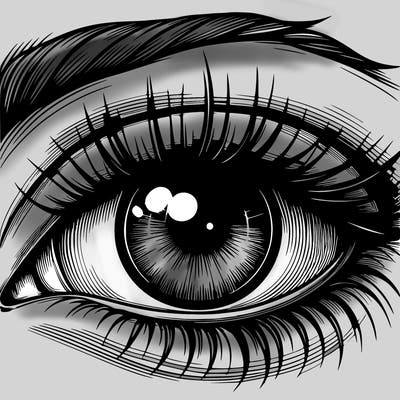 realistic eye