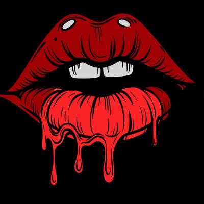 lips that look realistic and drip