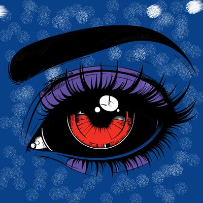realistic eye