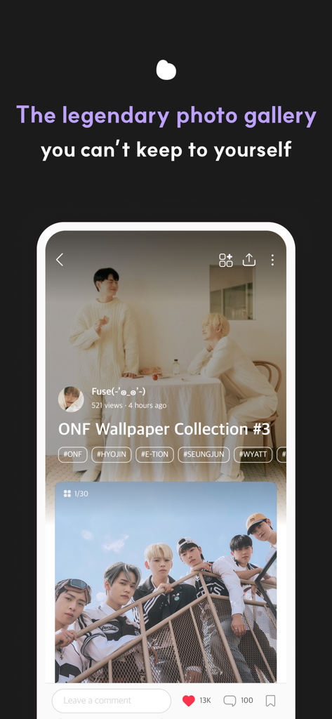 blip: Kpop idol schedule app - Blip app legendary Kpop idol photo gallery and wallpaper collection