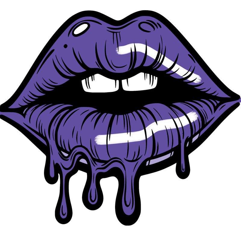 lips that look realistic and drip