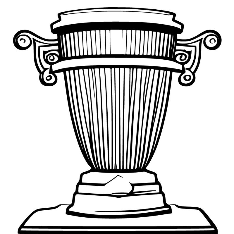 1st place trophy
