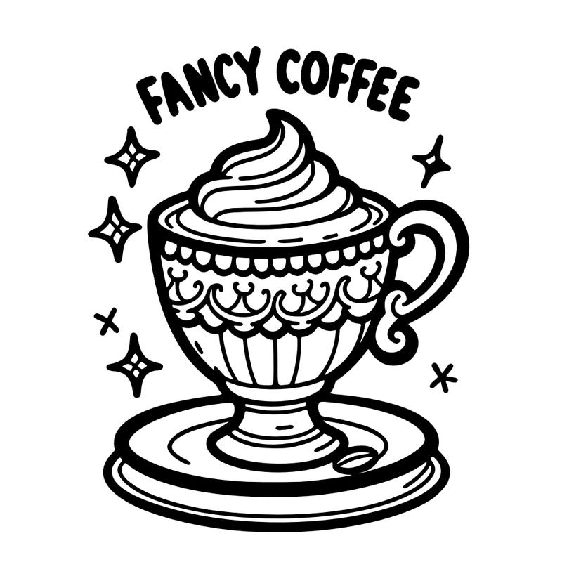 fancy coffee