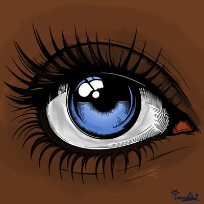 realistic eye