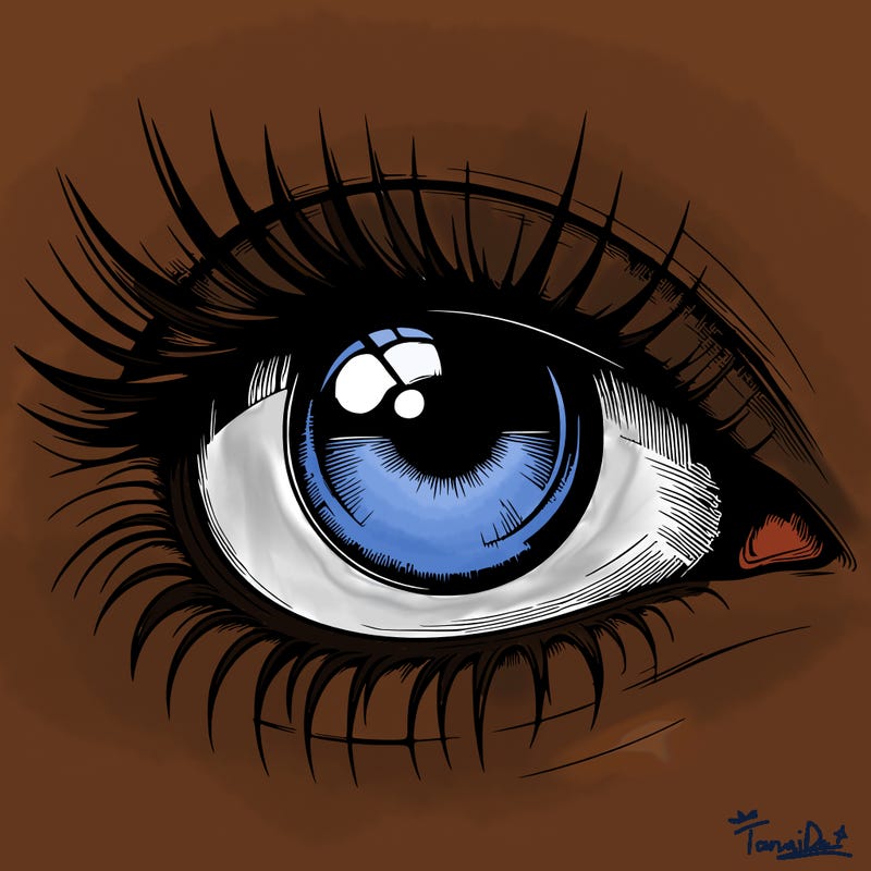 realistic eye