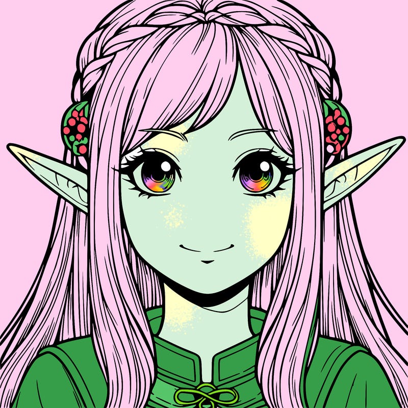 elf girl sort realistic
