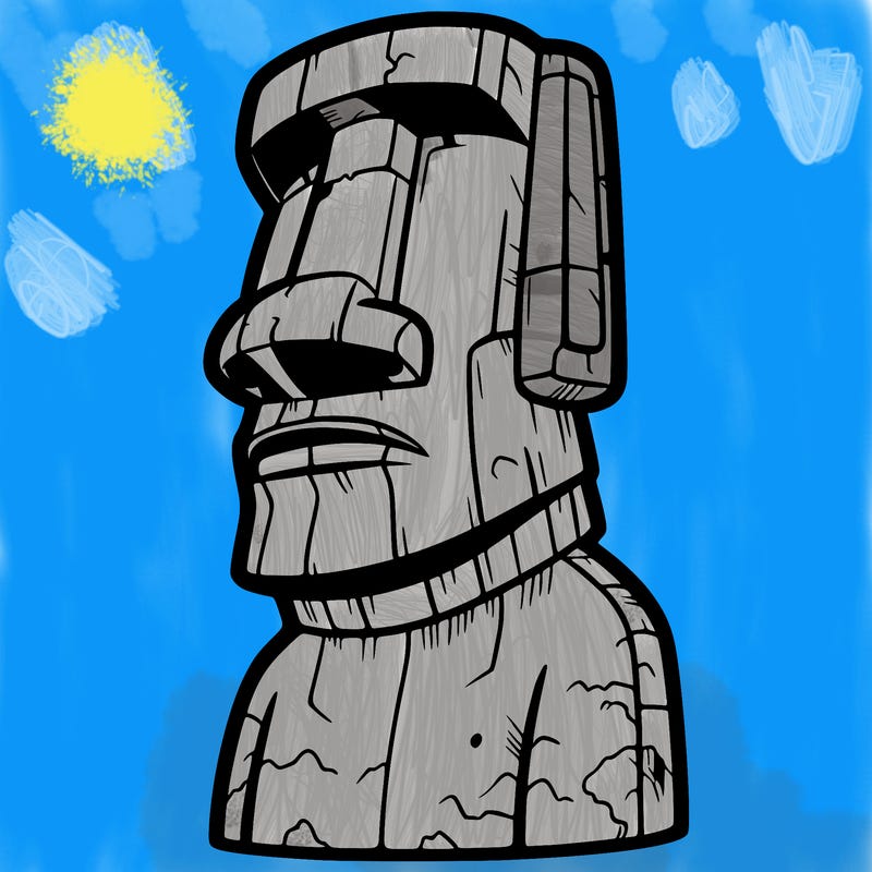 moai statue