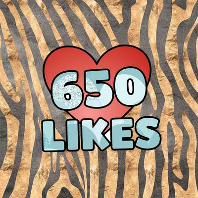 650 likes