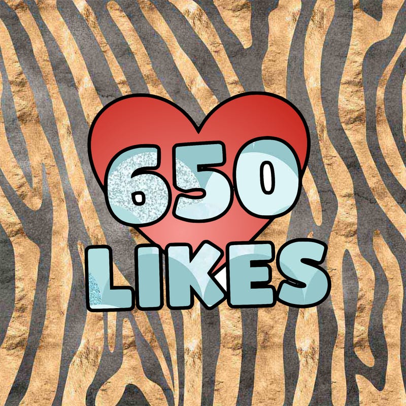 650 likes