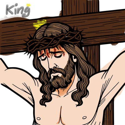 jesus on the cross