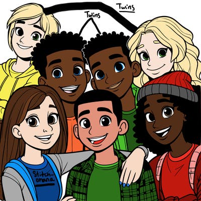 a mixed friend group