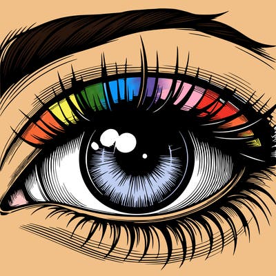 realistic eye