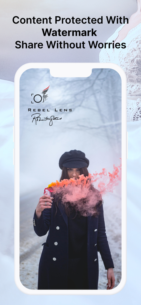 eZy Watermark Videos Pro - Captura de pantalla de video con un logo profesional y una marca de agua de firma para protección de contenido