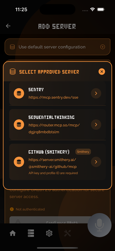 Systemprompt MCP client - Developer Tools App | MWM