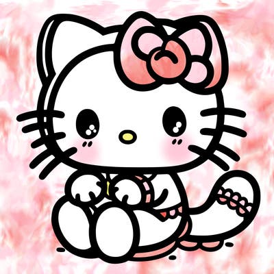 cute hello kitty