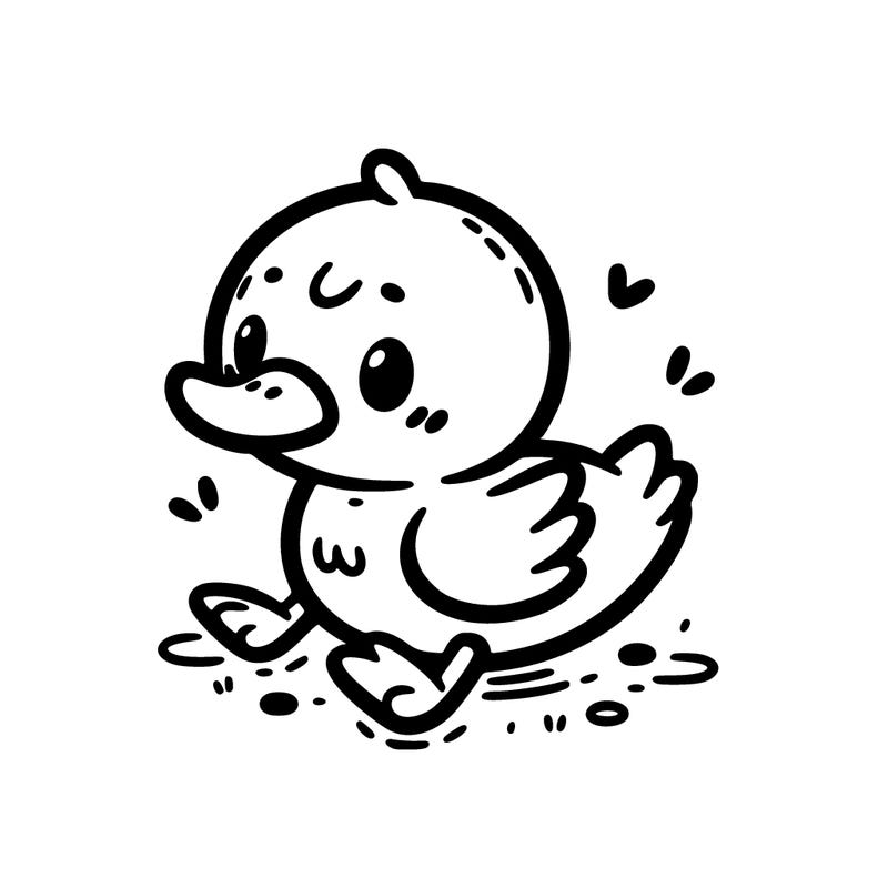 cute duck