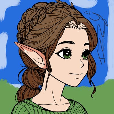 realistic girl elf