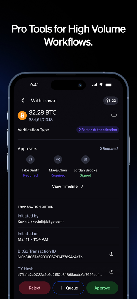 BitGo Verify - Finance App | MWM