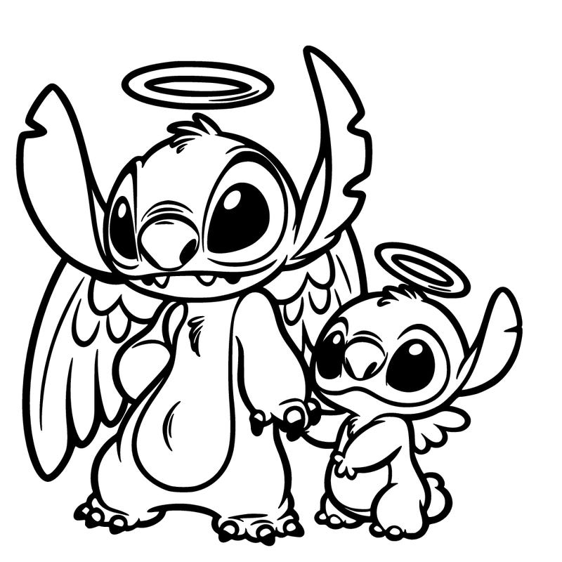 stitch and angel