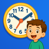 Telling Time For Kids App - App Icon