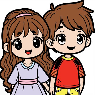 girl and boy