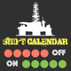 Shift Calendar for Oilfield
