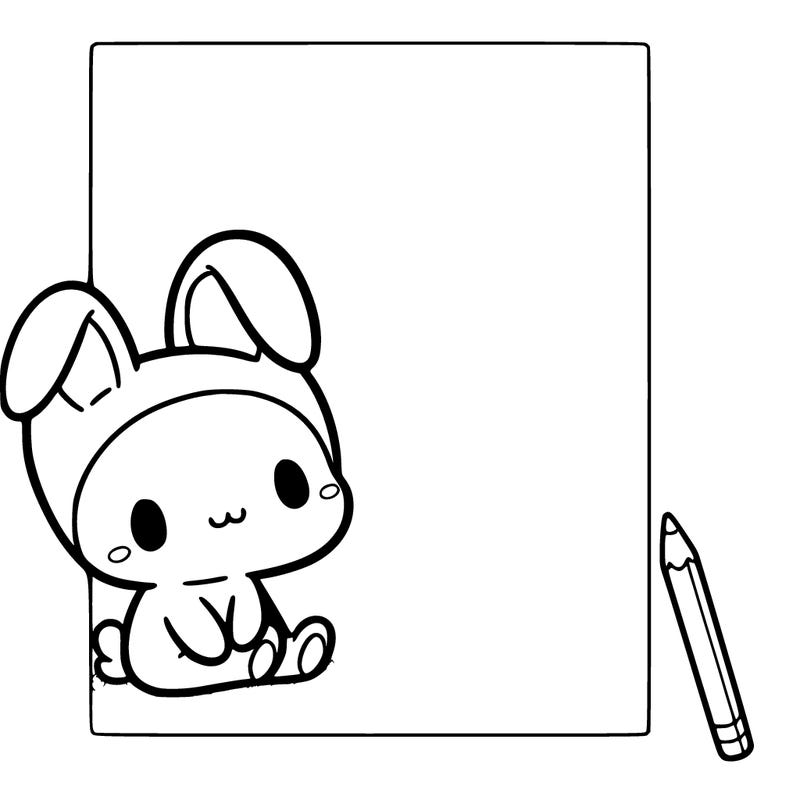 a blank paper