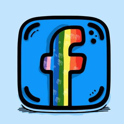 facebook the app symbol