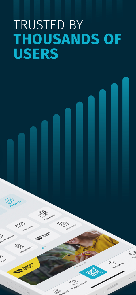 NassWallet-Mobil-App-Oberfläche mit digitalen Banking-Diensten und vertrauenswürdiger Nutzermeldung