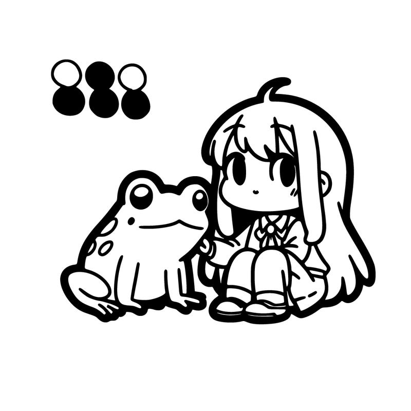 frog girl