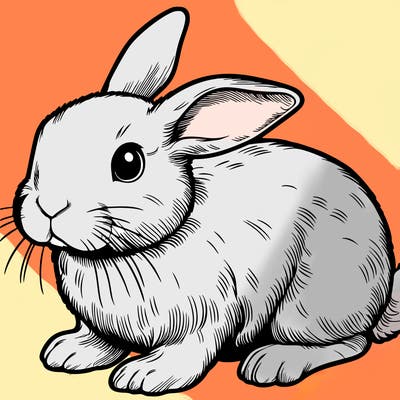 realistic bunny