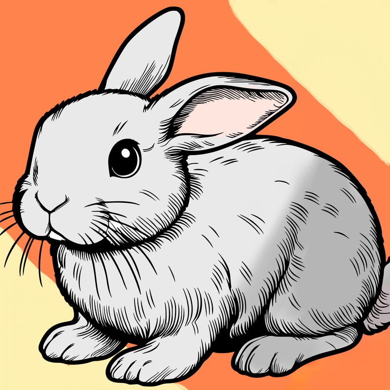 realistic bunny