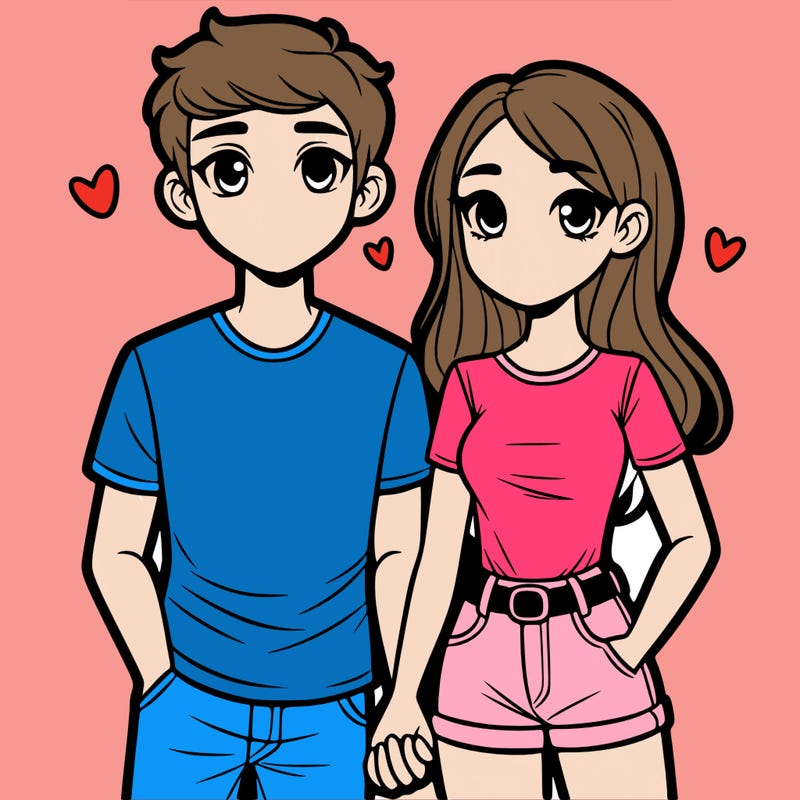 boyfriend and girlfriend