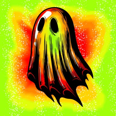 realistic creepy ghost