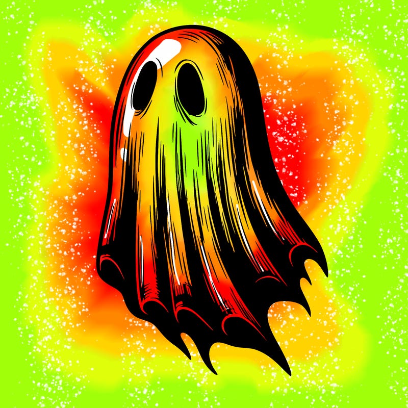 realistic creepy ghost