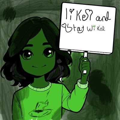 realistic girl holding up a sign