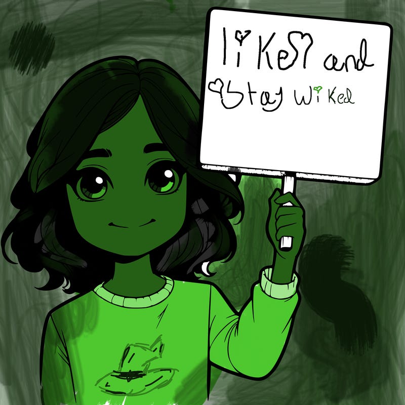 realistic girl holding up a sign