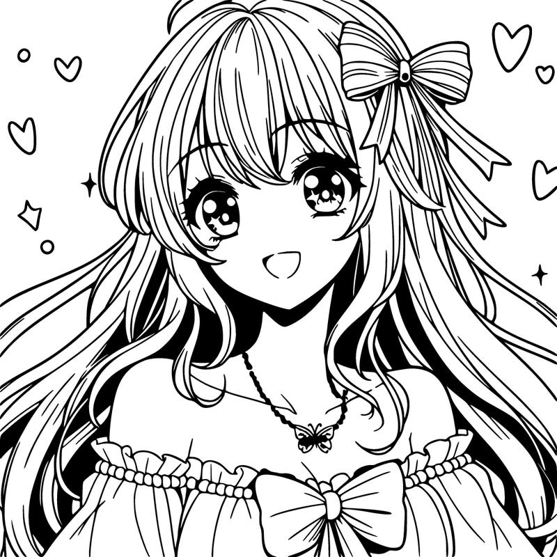 girl  beautiful manga