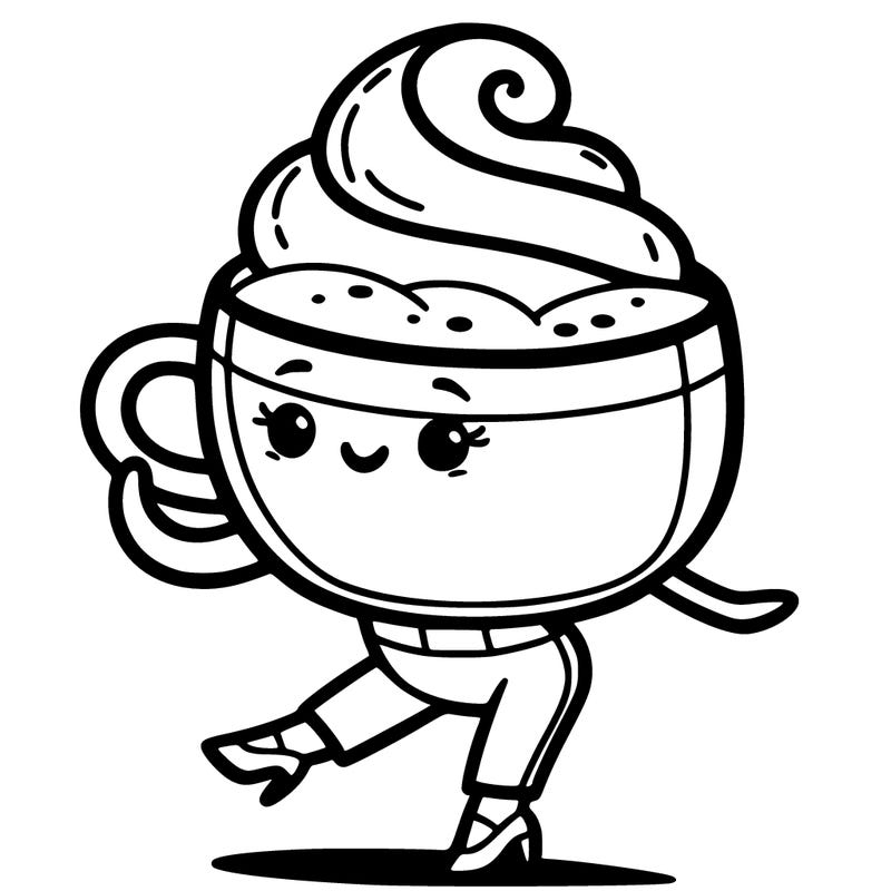 cappuccino dancer
