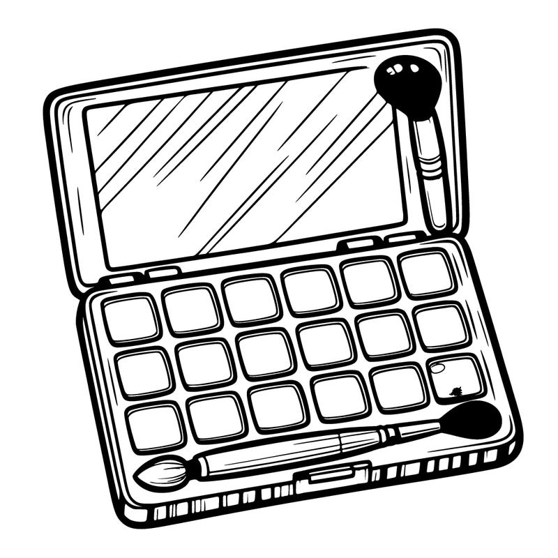 makeup pallet