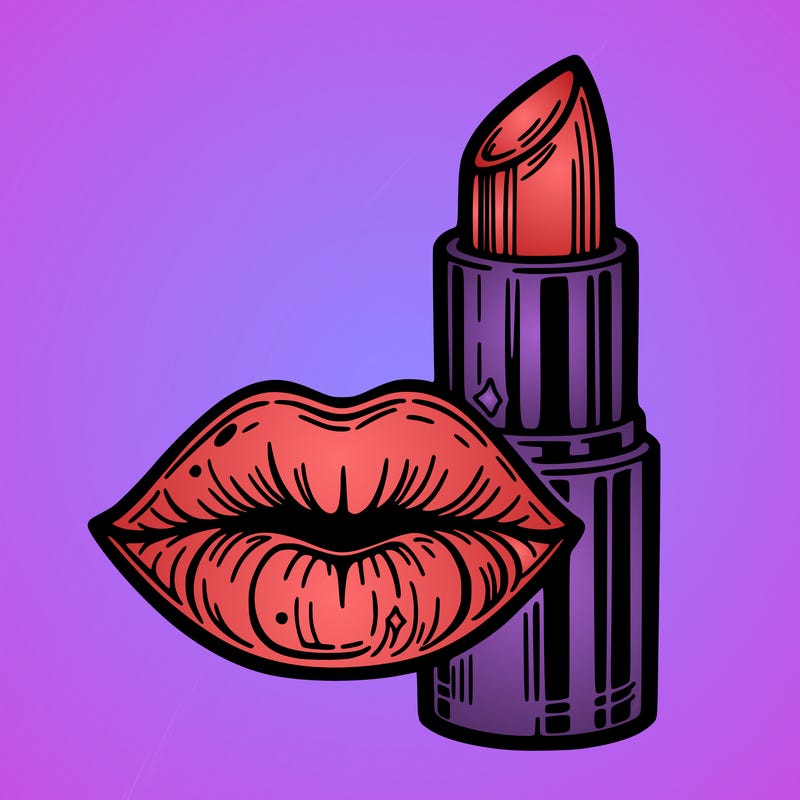 lips and lipstick