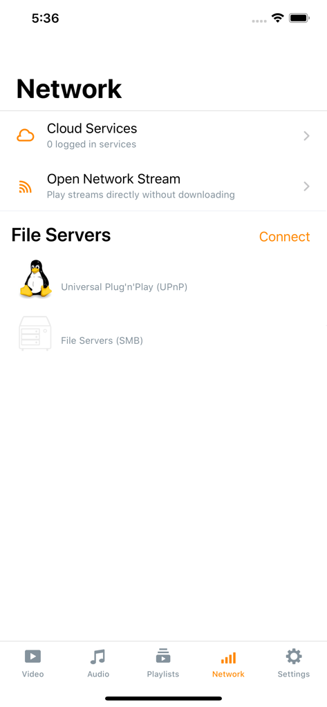 SPlayerX Pro - SPlayerX Pro network interface for cloud services and file servers